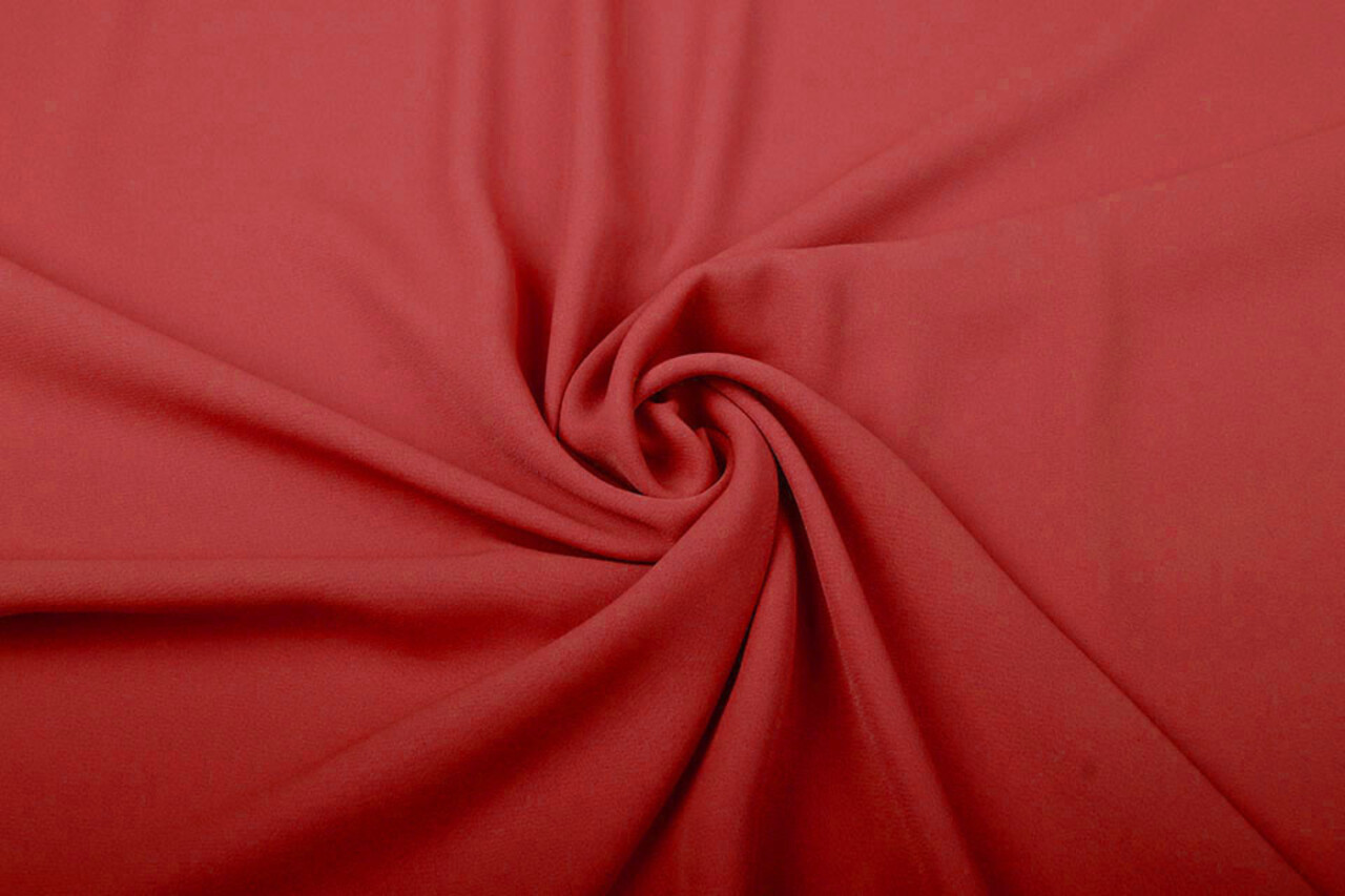 Crêpe Georgette Rosso Crêpe Georgette Rosso