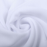 Crêpe Georgette White Crêpe Georgette White