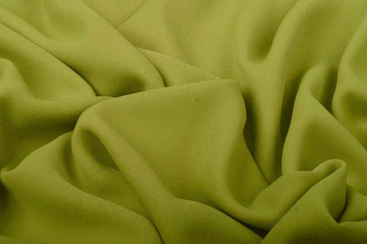 Crêpe Georgette Lime Crêpe Georgette Lime