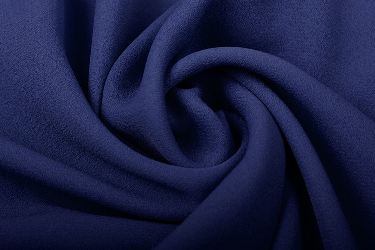 Crêpe Georgette Marine Crêpe Georgette Marine