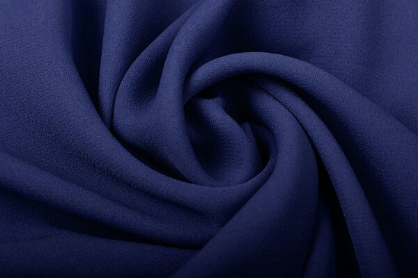 Crêpe Georgette Blu Navy Crêpe Georgette Blu Navy