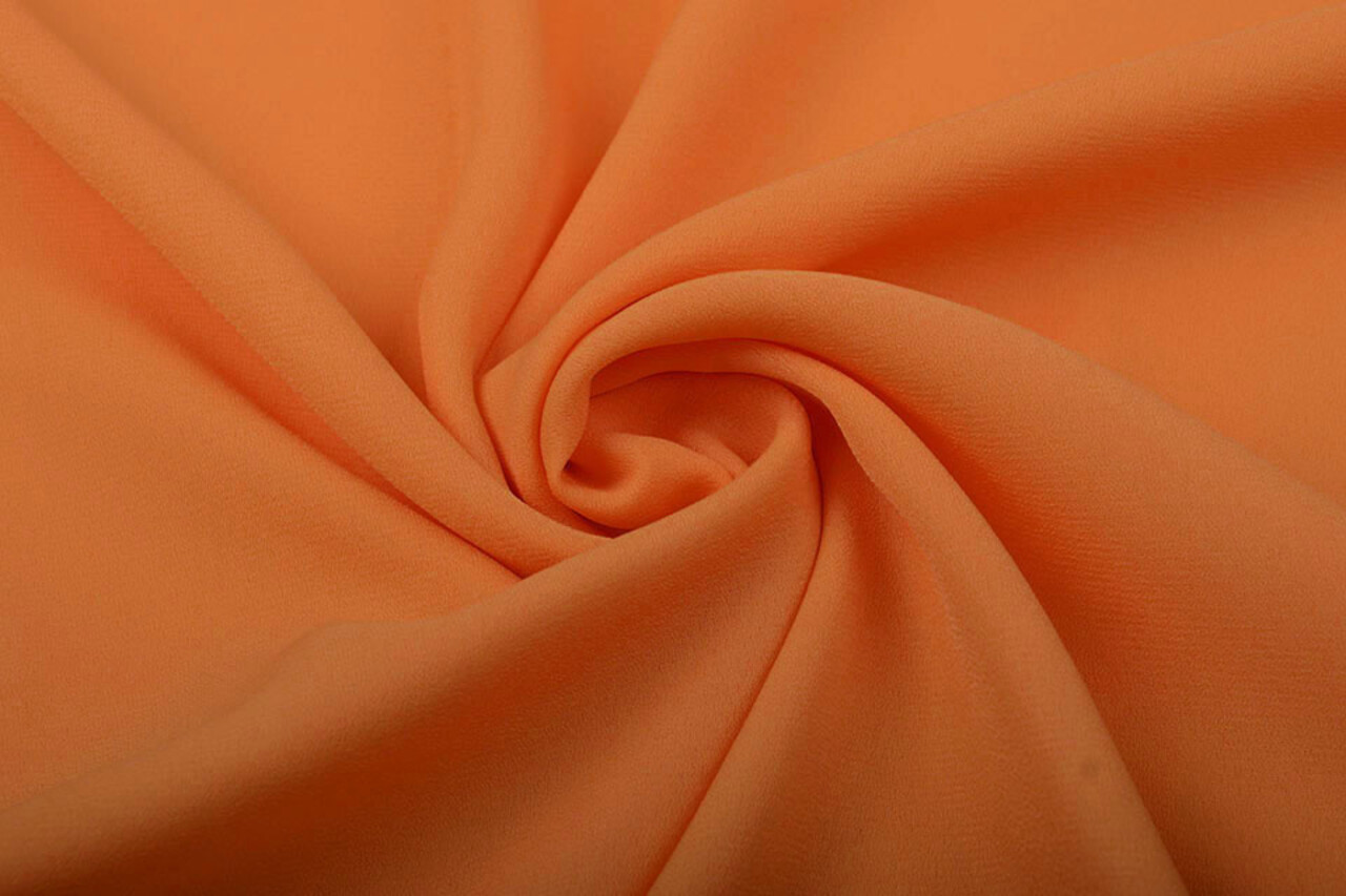 Crêpe Georgette Arancione Crêpe Georgette Arancione