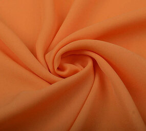 Crêpe Georgette Oranje Crêpe Georgette Oranje