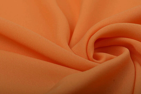 Crêpe Georgette Oranje Crêpe Georgette Oranje