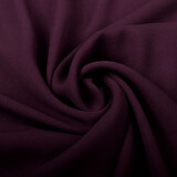 Crêpe Georgette Aubergine Crêpe Georgette Aubergine