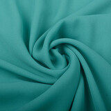 Crêpe Georgette Zeegroen