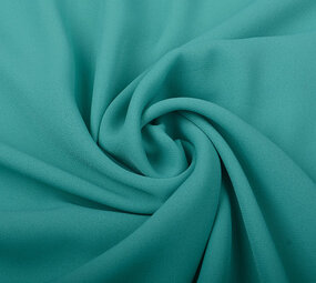 Crêpe Georgette Verde Mare Crêpe Georgette Verde Mare