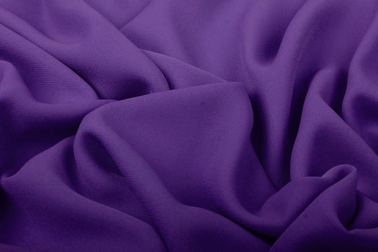 Crêpe Georgette Purple Crêpe Georgette Purple