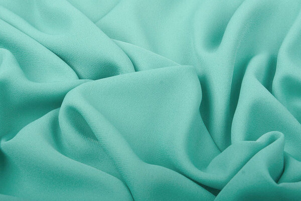 Crêpe Georgette Verde Menta Crêpe Georgette Verde Menta