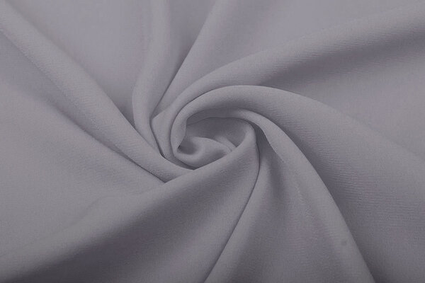 Crêpe Georgette Gris Clair Crêpe Georgette Gris Clair