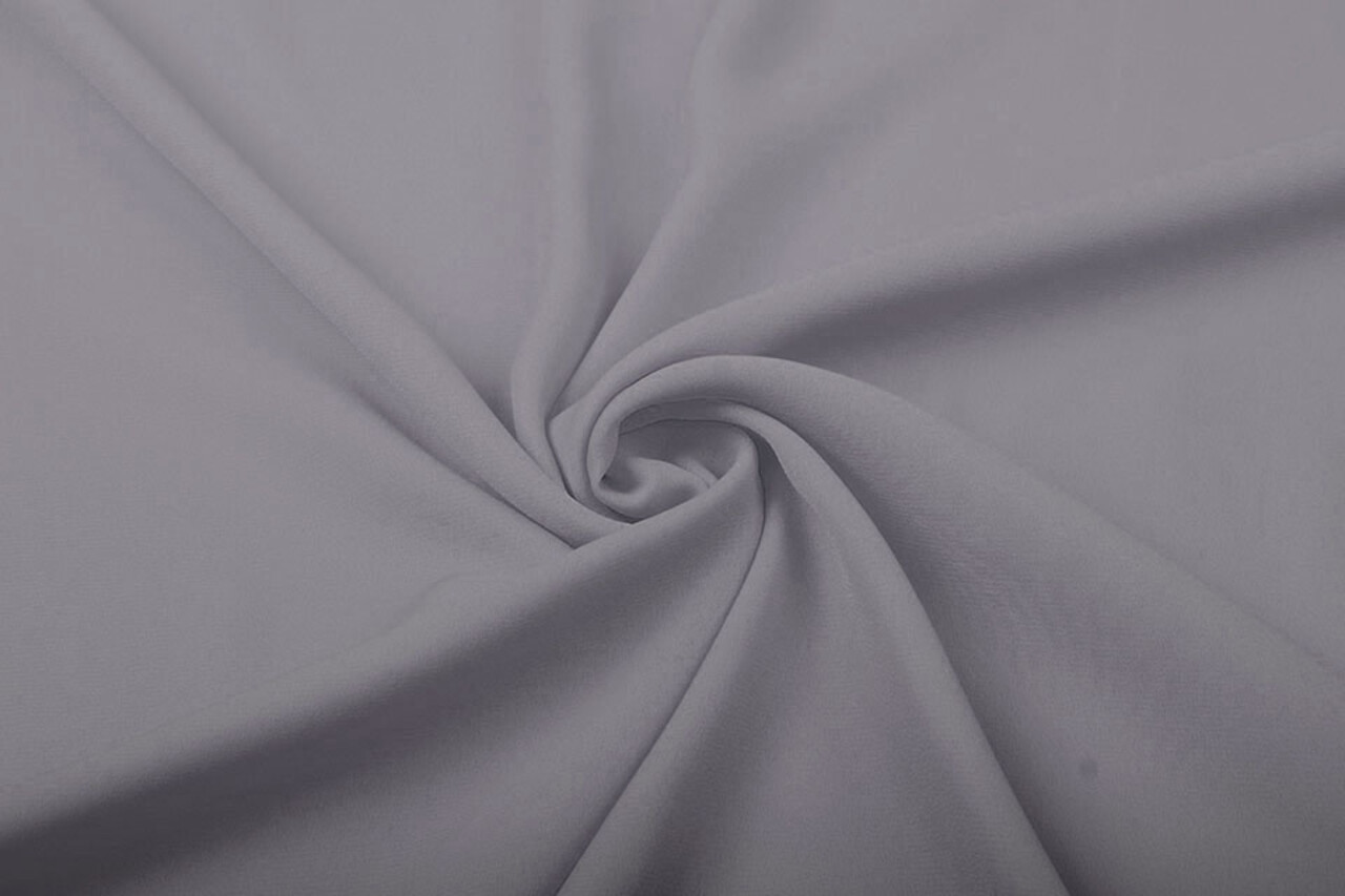 Crêpe Georgette Gris Clair Crêpe Georgette Gris Clair