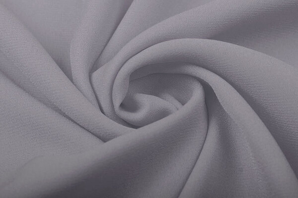 Crêpe Georgette Gris Clair Crêpe Georgette Gris Clair