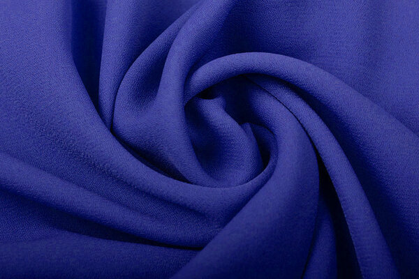Crêpe Georgette Bleu Roi Crêpe Georgette Bleu Roi