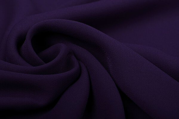 Crêpe Georgette Scuro Viola Crêpe Georgette Scuro Viola