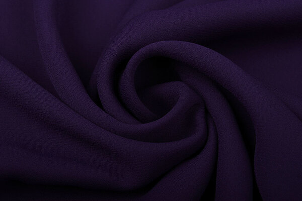Crêpe Georgette Scuro Viola Crêpe Georgette Scuro Viola