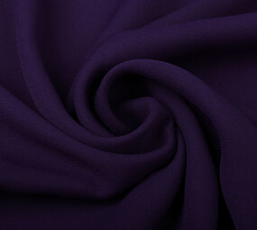 Crêpe Georgette Scuro Viola Crêpe Georgette Scuro Viola