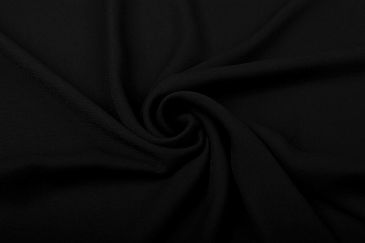 Crepé Georgette Negro Crepé Georgette Negro