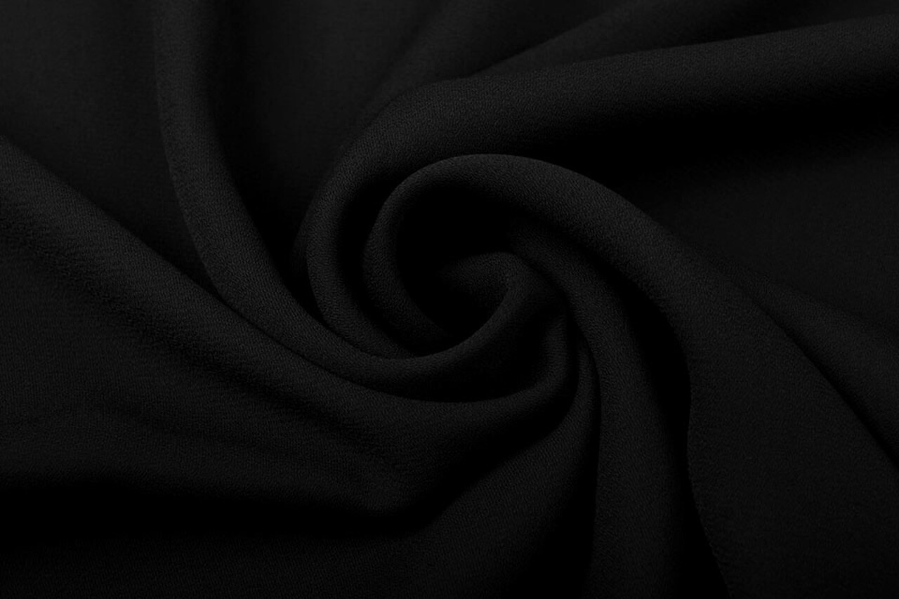 Crêpe Georgette Nero Crêpe Georgette Nero