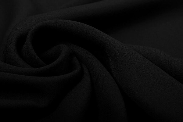 Crêpe Georgette Nero Crêpe Georgette Nero