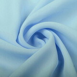 Crêpe Georgette Baby Blau Crêpe Georgette Baby Blau