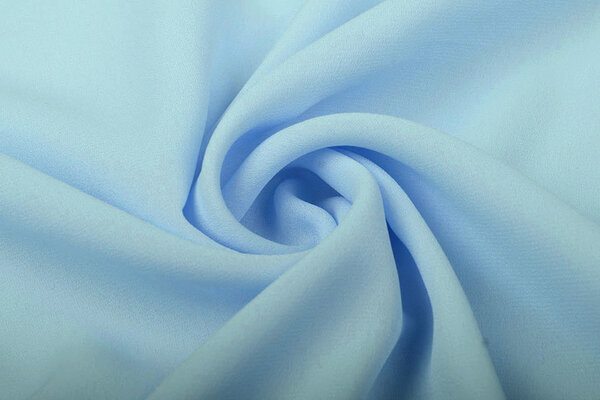 Crepé Georgette Baby Azul Crepé Georgette Baby Azul