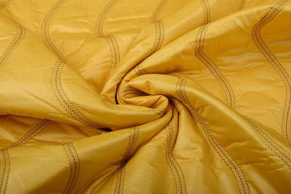 Quilted Jacketfabric Ocher