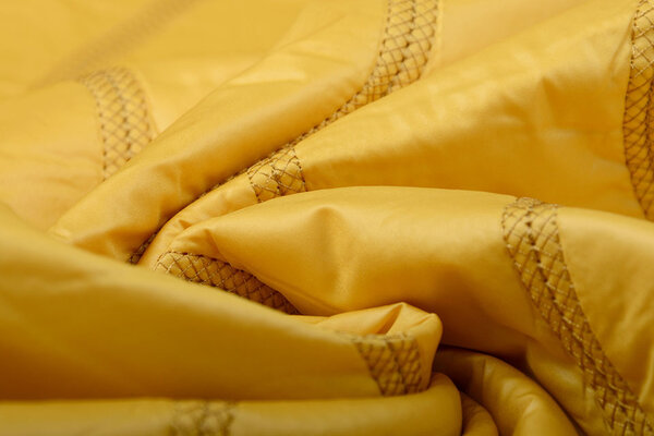 Steppfutter Jackestoffe Ocker