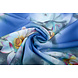 Scuba Crepé Estampado Fantasy Flor Azul Scuba Crepé Estampado Fantasy Flor Azul