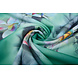 Scuba Crêpe Stampato Fantasia Flower Verde Scuba Crêpe Stampato Fantasia Flower Verde