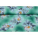 Scuba Crêpe Imprimé Fantasy Fleur Vert Scuba Crêpe Imprimé Fantasy Fleur Vert