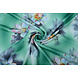 Scuba Crepé Estampado Fantasy Flor Verde Scuba Crepé Estampado Fantasy Flor Verde