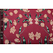 Scuba Crêpe Imprimé Tulipe Rouge Scuba Crêpe Imprimé Tulipe Rouge