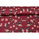 Scuba Crêpe Stampato Tulp Rosso Scuba Crêpe Stampato Tulp Rosso