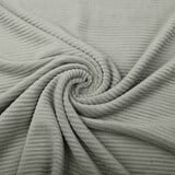 Coton Tricoté Grand Velours Côtelé Argent Coton Tricoté Grand Velours Côtelé Argent