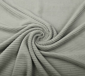 Cotton Knit Big Corduroy Silver Cotton Knit Big Corduroy Silver