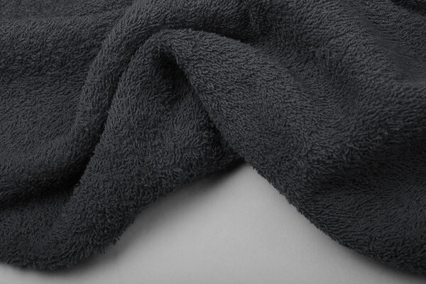 Oeko-Tex® Tissu Éponge Gris Foncé Oeko-Tex® Tissu Éponge Gris Foncé