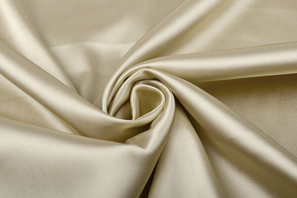 Stretch-Satin Beige