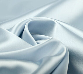 Stretch Satin Bleu Layette Stretch Satin Bleu Layette