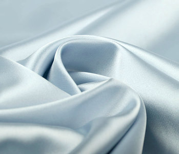 Stretch-Satin Babyblau