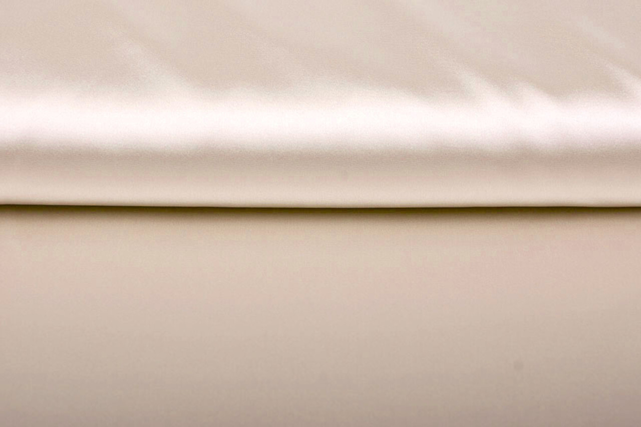 Stretch Satin Champagne