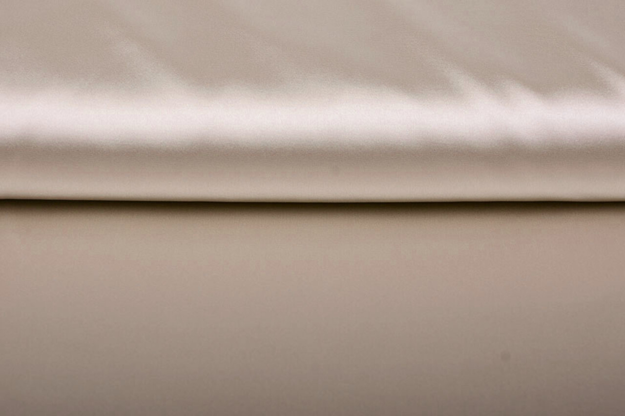 Stretch Satin Taupe Stretch Satin Taupe