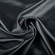 Stretch Satin Anthracite Grey