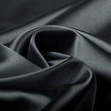 Stretch Satin Anthracite Gris