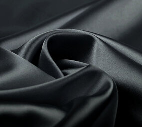 Stretch Satin Antrazitgrau Stretch Satin Antrazitgrau