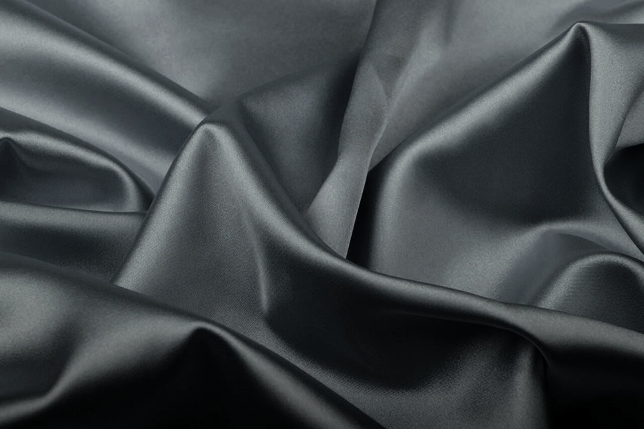 Stretch Raso Grigio Scuro Stretch Raso Grigio Scuro