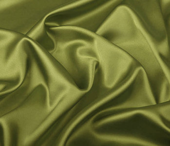 Stretch Satin Army Green - Boelens Modestoffen