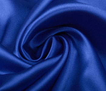 Stretch Satin Kings Blue