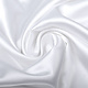 Stretch Satin White