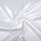 Stretch Satin White