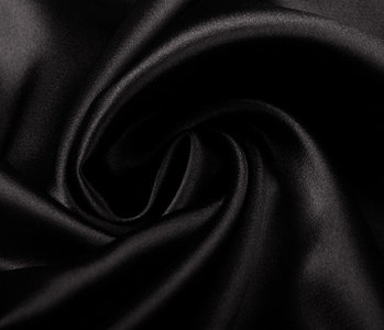 Stretch Satin Schwarz